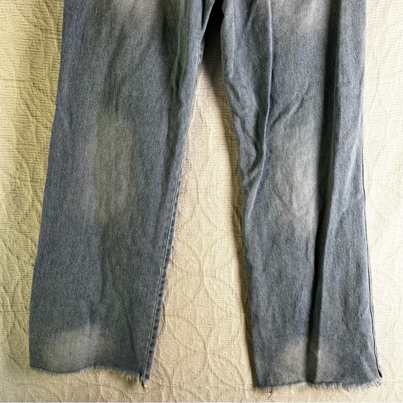 KanCan Kan Can Estilo Womens 9 28 Distressed Destroyed Wide Leg Denim Blue Jeans - Picture 13 of 16